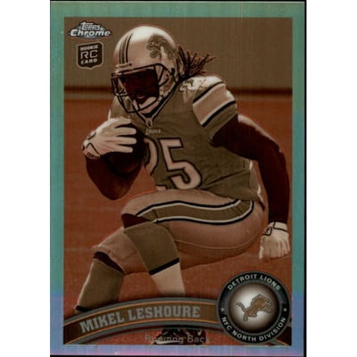 2011 Topps Chrome Sepia Refractors #74 Mikel Leshoure