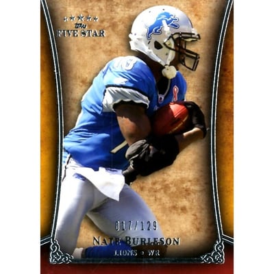 2011 Topps Five Star #35 Nate Burleson