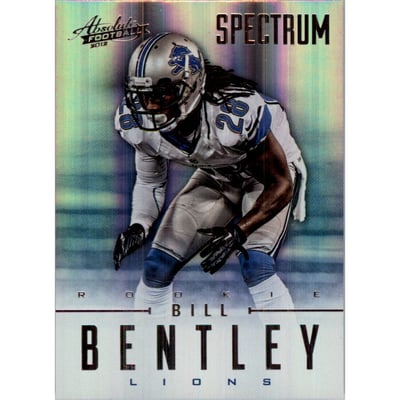2012 Absolute Spectrum Silver #131 Bill Bentley