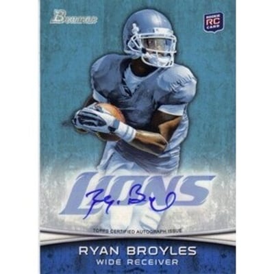 2012 Bowman Rookie Autographs #197 Ryan Broyles