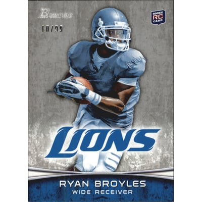 2012 Bowman Silver #197 Ryan Broyles