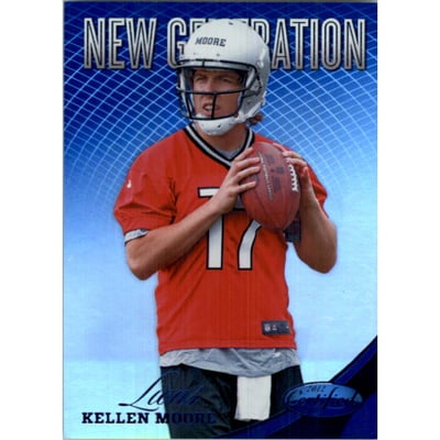 2012 Certified Mirror Blue #279 Kellen Moore
