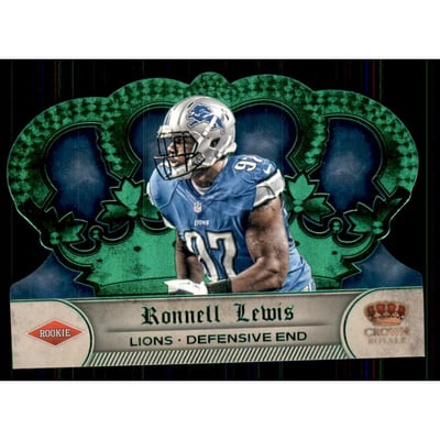 2012 Crown Royale Green #231 Ronnell Lewis