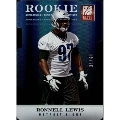 2012 Elite Aspirations #144 Ronnell Lewis/44