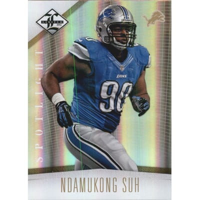 2012 Limited Gold Spotlight #37 Ndamukong Suh