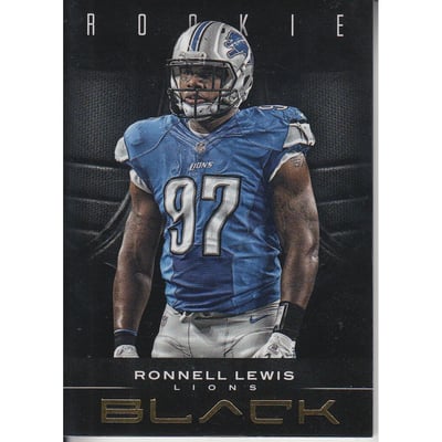 2012 Panini Black Gold #182 Ronnell Lewis