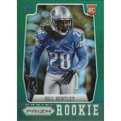2012 Panini Prizm Prizms Green #260 Bill Bentley