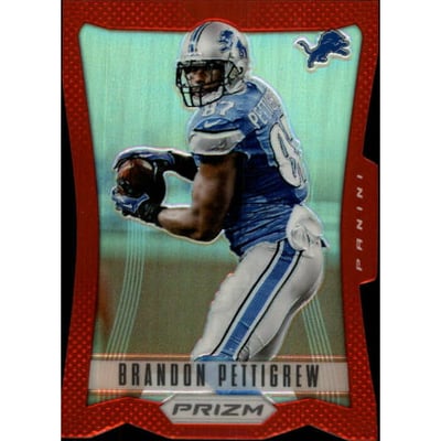 2012 Panini Prizm Prizms Red #63 Brandon Pettigrew