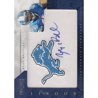 2012 Panini Prominence Rookie Team Logo Autographs #225 Ryan Broyles/245