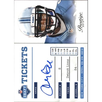 2012 Prestige NFL Draft Tickets Autographs #32 Ryan Broyles