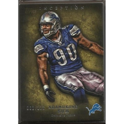 2012 Topps Inception Gold #95 Ndamukong Suh