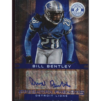 2012 Totally Certified Blue #193 Bill Bentley AU/99