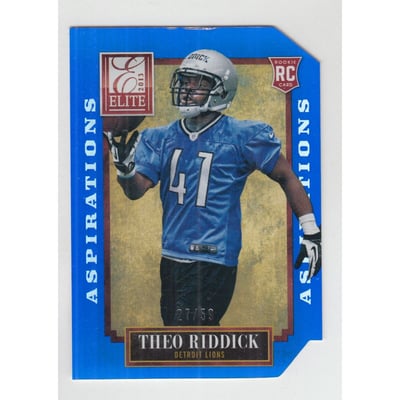 2013 Elite Aspirations #192 Theo Riddick/59