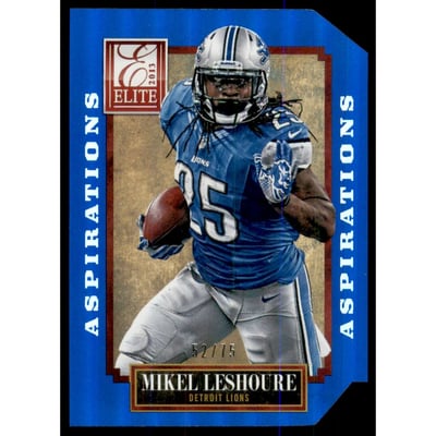 2013 Elite Aspirations #36 Mikel Leshoure/75