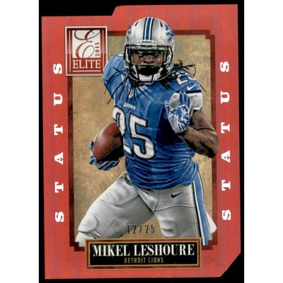 2013 Elite Status Red #36 Mikel Leshoure