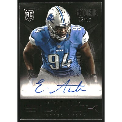 2013 Panini Black Rookie Signatures #140 Ezekiel Ansah/99