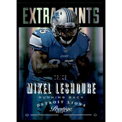 2013 Prestige Extra Points Green #67 Mikel Leshoure