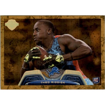 2013 Topps Rookie Legends Gold #269 Theo Riddick