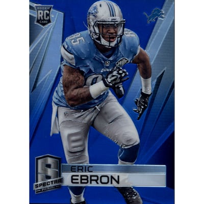 2014 Panini Spectra Prizms Blue #162 Eric Ebron