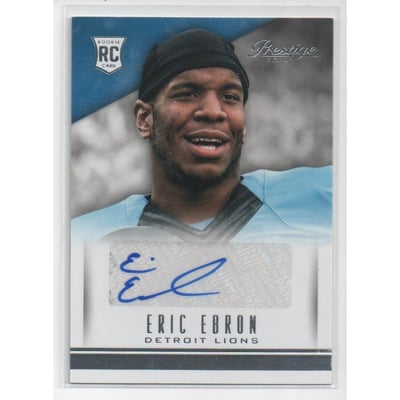 2014 Prestige Rookie Autographs #236 Eric Ebron