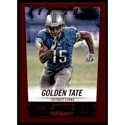 2014 Score Red Zone #77 Golden Tate