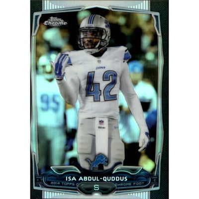 2014 Topps Chrome Mini Black Refractors #24 Isa Abdul-Quddus