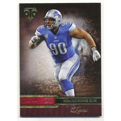 2014 Topps Triple Threads Ruby #84 Ndamukong Suh