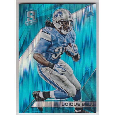 2015 Panini Spectra Neon Blue #48 Joique Bell