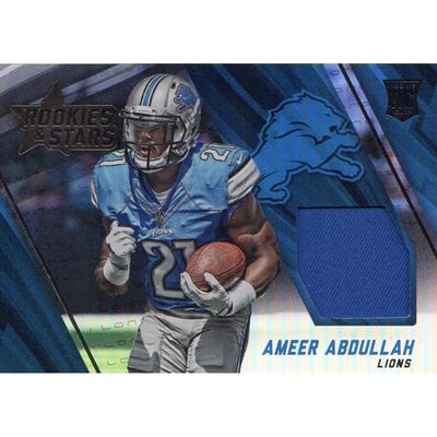 2015 Rookies and Stars Longevity Rookie Jerseys #9 Ameer Abdullah