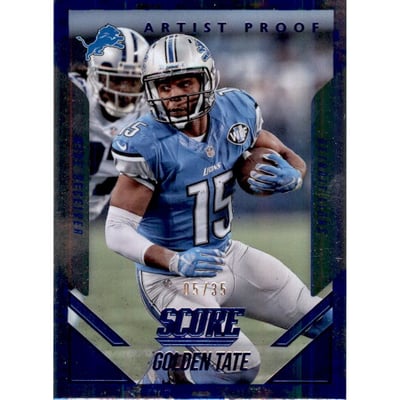 2015 Score Artist's Proof #242 Golden Tate