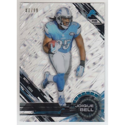 2015 Topps High Tek Confetti Diffractor #22 Joique Bell A