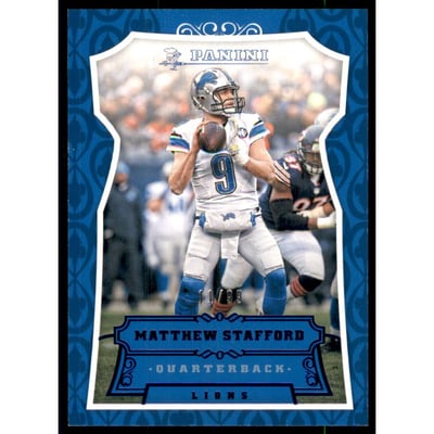2016 Panini Blue #65 Matthew Stafford