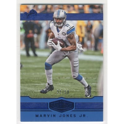 2016 Panini Plates and Patches Blue #35 Marvin Jones Jr.