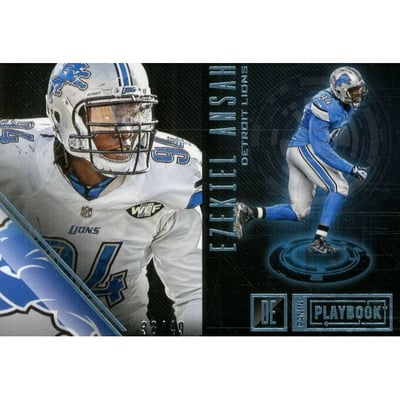 2016 Panini Playbook Platinum #18 Ezekiel Ansah