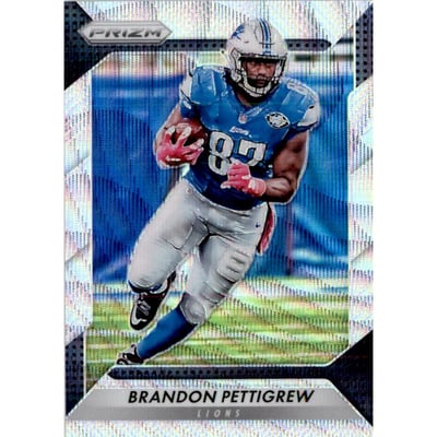 2016 Panini Prizm Prizms Blue Wave #69 Brandon Pettigrew