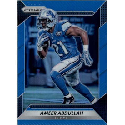 2016 Panini Prizm Prizms Light Blue #39 Ameer Abdullah
