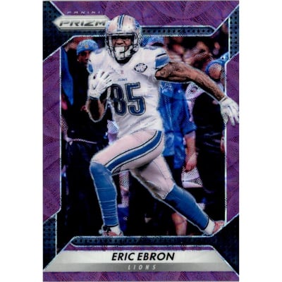 2016 Panini Prizm Prizms Purple Scope #79 Eric Ebron