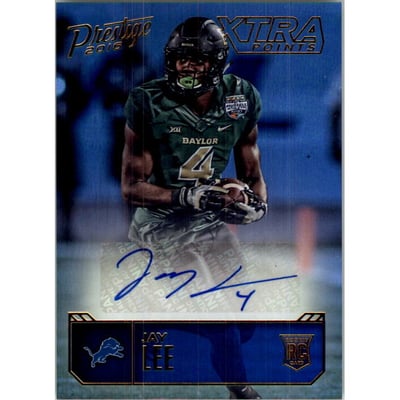 2016 Prestige Rookie Autographs Xtra Points Gold #100 Jay Lee