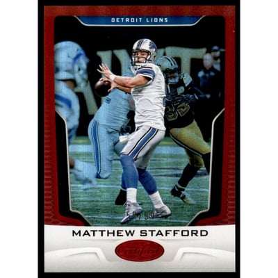 2017 Certified Mirror Red #18 Matthew Stafford/99