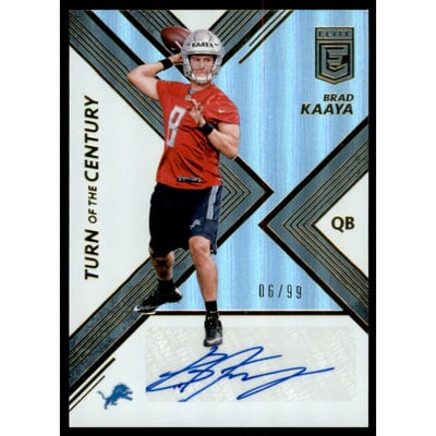 2017 Elite Turn of the Century Autographs #4 Brad Kaaya/99