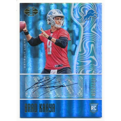 2017 Panini Illusions #141 Brad Kaaya AU/150 RC