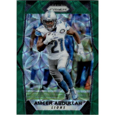 2017 Panini Prizm Prizms Green Scope #125 Ameer Abdullah
