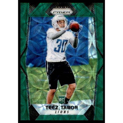 2017 Panini Prizm Prizms Green Scope #286 Teez Tabor