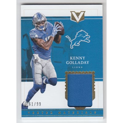 2017 Panini Vertex Vertex Materials #37 Kenny Golladay/99