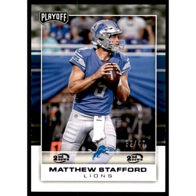 2017 Playoff 2nd Down #28 Matthew Stafford