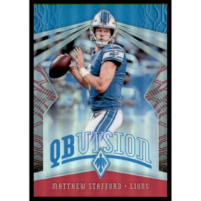 2018 Panini Phoenix QB Vision Pink #6 Matthew Stafford