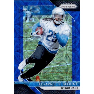 2018 Panini Prizm Prizms Blue Scope #136 LeGarrette Blount