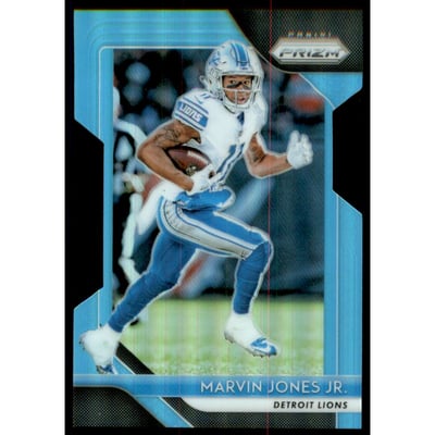 2018 Panini Prizm Prizms Light Blue #137 Marvin Jones Jr.