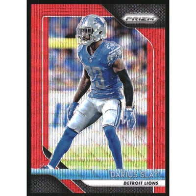 2018 Panini Prizm Prizms Red Wave #138 Darius Slay