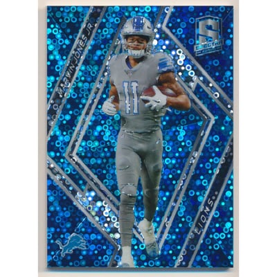 2018 Panini Spectra Neon Blue #66 Marvin Jones Jr.